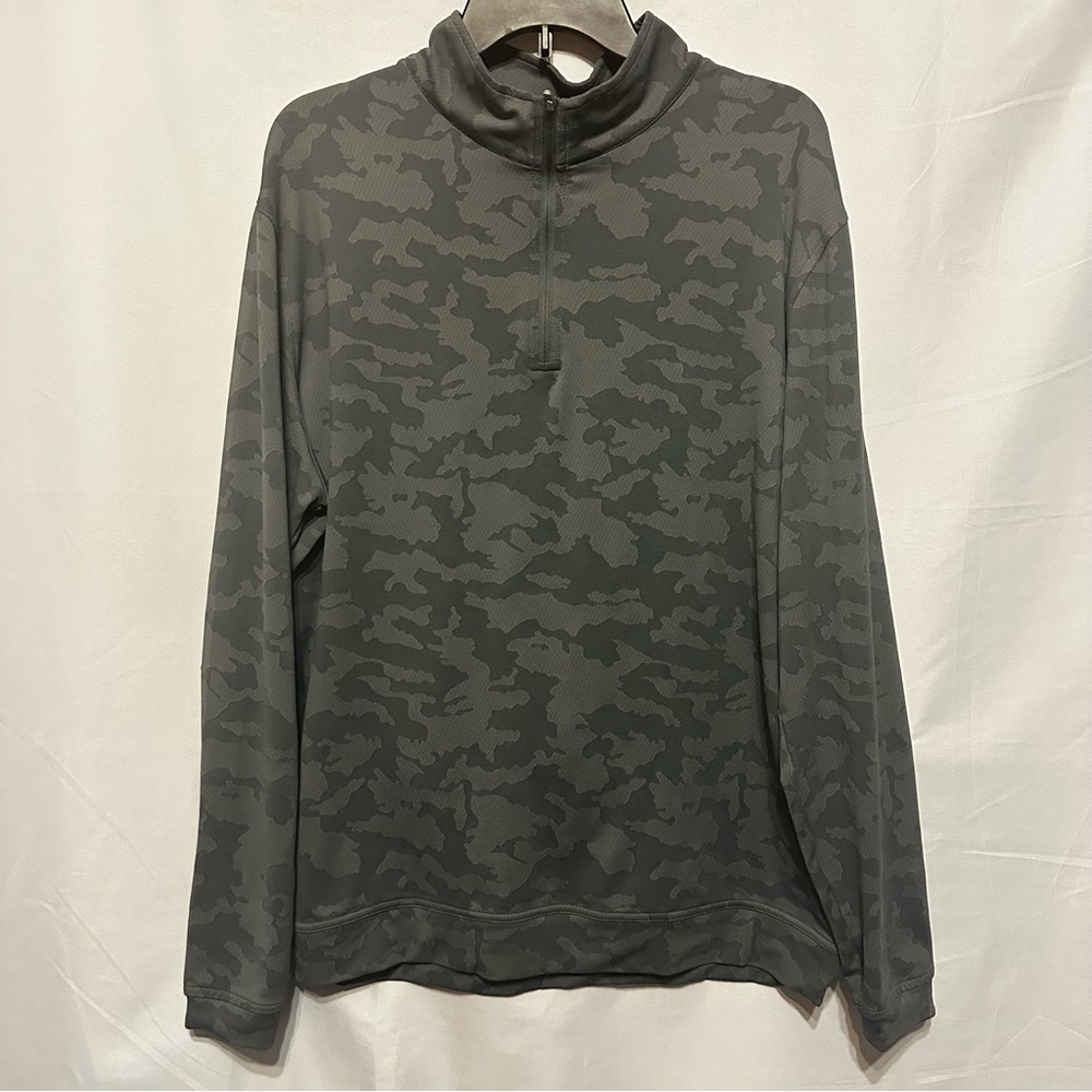 Peter Millar Gray Camo Performance Jacket - image 1